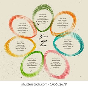 Banners for different business design. Vector illustration EPS10