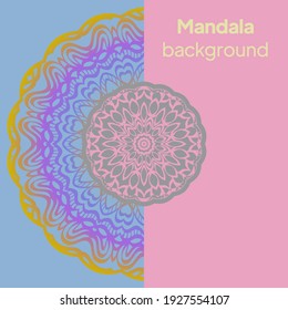 Banners with ethnic design. Vector illustration