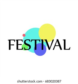 Banners for the festival