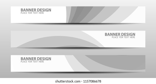 Banners with geometric background .Abstract layout background set. .Vector illustrations