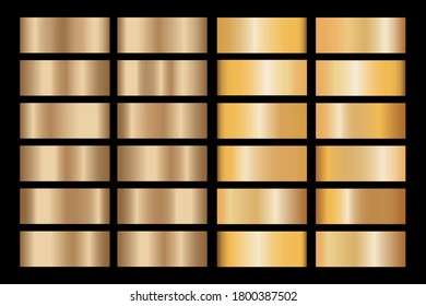 Banners with gold and bronze gradient texture backgrounds. Website headers. Golden and beige mesh design for your banners, headers, footers, flyers, cards, posters, report etc.