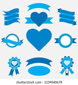 Banners icon set