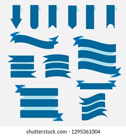 Banners icon set