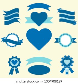 Banners icon set