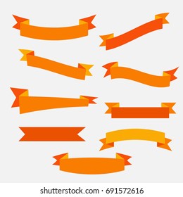 Banners icon set