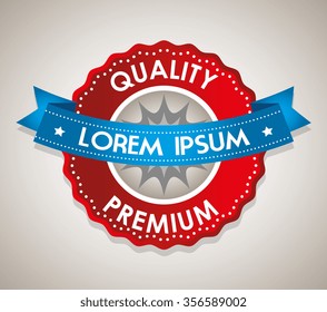 Banners and labels graphic design, vector illustration eps10