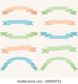  Banners and Labels set