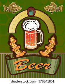 banners on topic with beer 