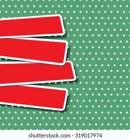 Banners with place for text. Vector illustration Eps 8.