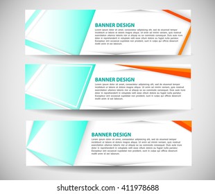 Banners set for business modern background design,Banner design,Set of modern vector banners,Set of banner templates