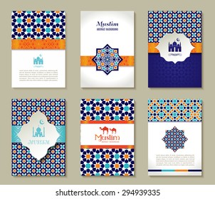 Banners set of islamic.