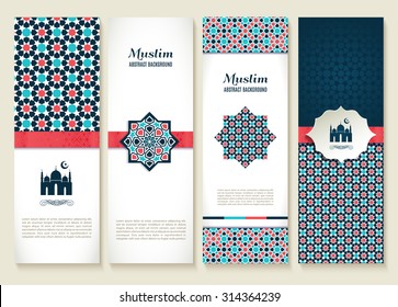 Banners set of islamic.