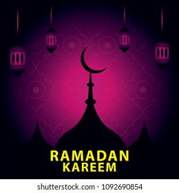 Banners set of Ramadan Kareem 
