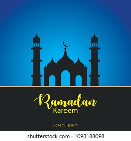 Banners set of Ramadan Kareem 