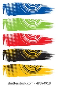 Banners set vector