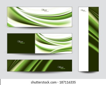 Banners. Set of Vector Backgrounds.