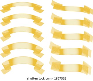  Banners Stock Vector Illustration