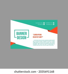 Banners Template Design, can be used immediately
