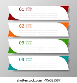 Banners Template Design Illustration Vector Business Stock Vector ...