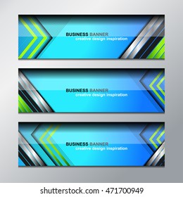 Banners Template Design, vector illustration