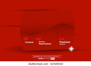 Modelo de banners ou layout do site. Vetor. 