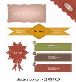 Banners vector background