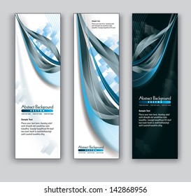 Banners. Vector Backgrounds.