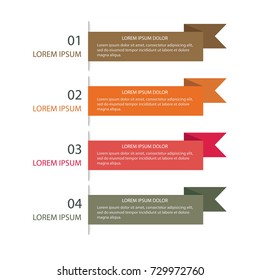 Banners vector design collection ribbons colorful vectors illustration.Eps10.