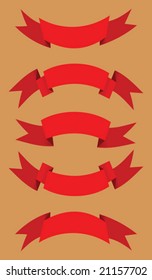 Banners (vector). In the gallery also available XXL jpeg image made from this vector
