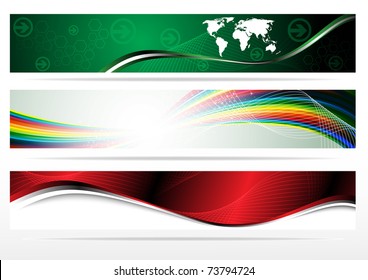 Banners for web (Vector collection). Clip-art