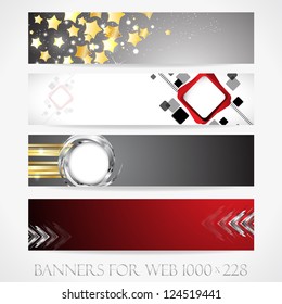 Banners for web. (Vector collection10). Clip-art