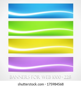 Banners for web. (Vector collection11). Clip-art