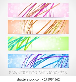 Banners for web. (Vector collection15). Clip-art