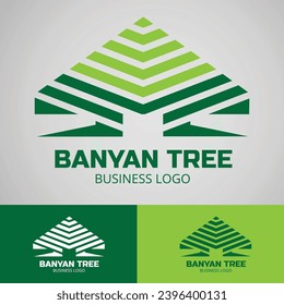 Banyan Tree Business Logon Vector