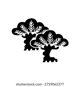 A banyan tree design symbolizes strength, longevity, and deep roots. Its wide canopy and intricate root system create a powerful visual of growth and connection. Ideal for logos, illustrations, and branding, it represents nature, wisdom, and stability while adding an organic, timeless aesthetic to creative projects.