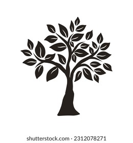 Banyan tree vector illustration image 