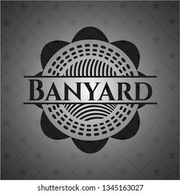 Banyard dark emblem. Retro