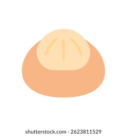 Ein Baobun-Symbol mit köstlicher Füllung, ideal für kulinarische und asiatische Küche Projekte.