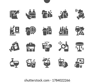 Bar 2 Well-crafted Pixel Perfect Vector Solid Icons 30 2x Grid for Web Graphics and Apps. Simple Minimal Pictogram