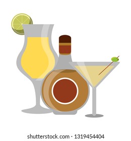 Bar alcohol drinks