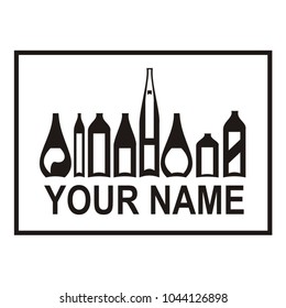 Bar alcohol logo