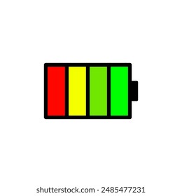 Batería de la barra para el icono o el logotipo, bueno para la identidad de su marca