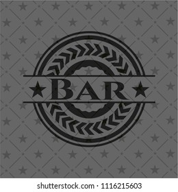 Bar black badge