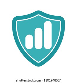 Bar Business logo. Chart icon. Finance Symbol. Vectro logo eps 08.