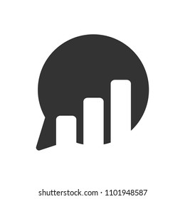 Bar Business logo. Chart icon. Finance Symbol. Vectro logo eps 08.