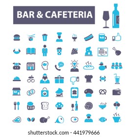 bar, cafe, cafeteria, pub icons