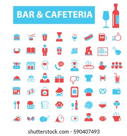 bar, cafe, pub icons