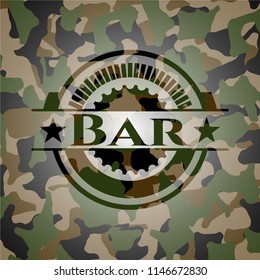 Bar camo emblem
