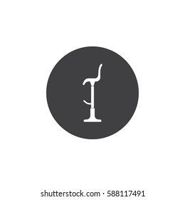 Bar chair icon