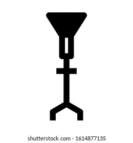 bar chair icon isolated sign symbol vector illustration - high quality black style vector icons
